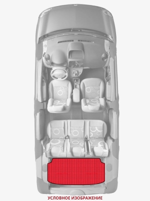 ЭВА коврики «Queen Lux» багажник для Audi S5 (1G)